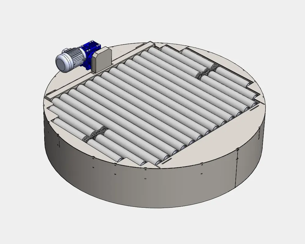Döner Tablalı Konveyör